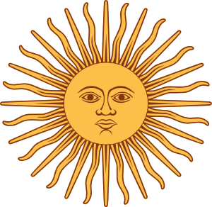May Sun From Argentina Flag Clip Art