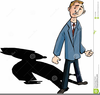 Worried Man Clipart Image