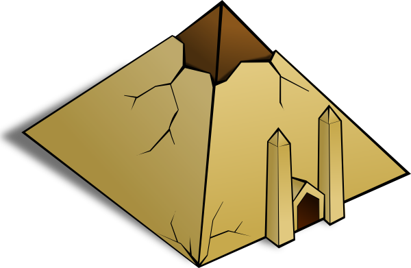 Pyramid Clip Art at Clker.com - vector clip art online, royalty free