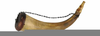 Powder Horn Clipart Image
