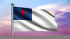 Free Christian Flag Clipart Image