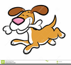 Dog With Bone In Mouth Clipart Image