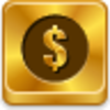 Dollar Coin Icon Image