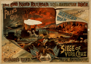 Pain S Great War Spectacle, Mexican War, Siege Of Vera Cruz Image