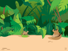 Animated Jungle Clipart Image