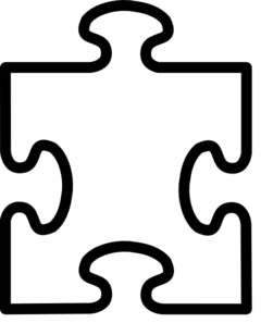 Jigsaw White Puzzel Clip Art