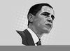 President Barack Obama Clipart Image