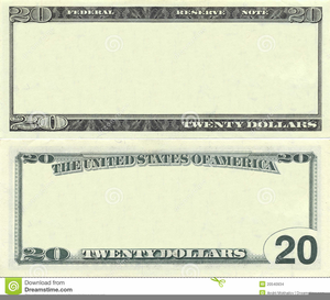 Dollar Border Clipart Image