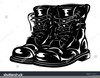 Free Clipart Combat Boots Image
