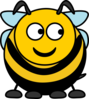 Funny Bumblebee 4 Clip Art