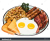 Breakfast Foods Clipart Image