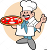 Pizza Chef Clipart Image