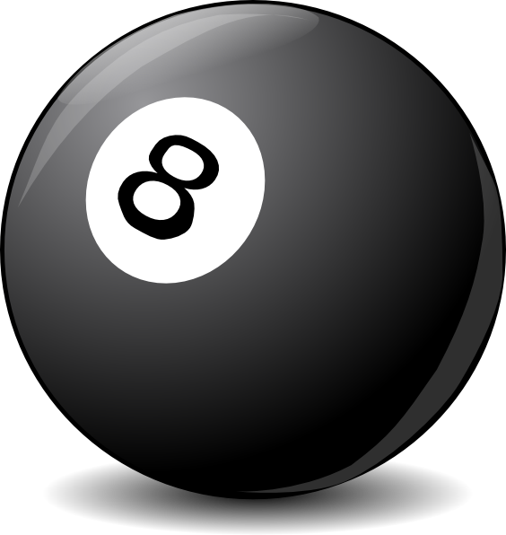 8 Ball Clip Art at Clker.com - vector clip art online, royalty free