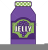 Clipart Of Jelly In Jars Image