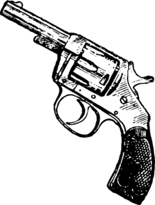 Revolver Clip Art