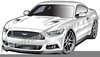 Mustang Racing Clipart Image