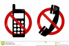 No Cell Phones Clipart Image