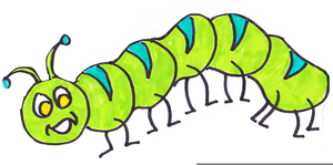 Free Caterpillar Clipart Image