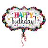 Happy Birthday Balloons Clipart Image