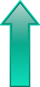 Arrow-up-seagreen Clip Art
