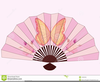 Chinese Hand Fan Clipart Image