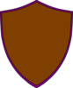 Shield-tan Clip Art