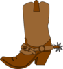 Cowboy Boot Clip Art