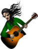 Guitarist  Clip Art