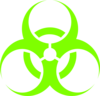 Biohazardgreen100 Clip Art