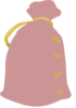 Generic Pink Bag Clip Art