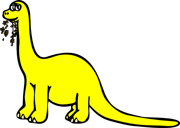 dinosaur clip art illustrations - photo #32