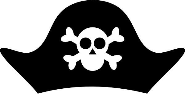 Pirate Hat Clip Art at Clker.com - vector clip art online, royalty free