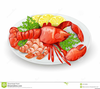 Free Seafood Clipart Image