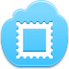 Postage Stamp Icon Image