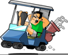 Golf Buggy Clipart Image
