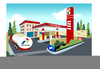 Clipart Gas Stations Image