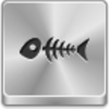 Fish Skeleton Icon Image