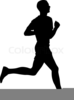 Track Runner Clipart Image