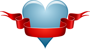 Heart Ribbon Clip Art