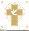 Dove And Cross Clipart Image