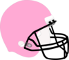 Pinky Football Helmet Clip Art