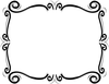 Scrollwork Frames Borders Clipart Image