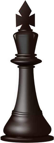 Black King Chess Piece Clip Art At Vector Clip Art Online