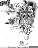 Ornate Scroll Clipart Image