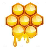 Honey Honeycomb Clipart Image