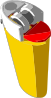 Yellow Lighter Clip Art