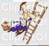 Clipart Climbing Ladder Image
