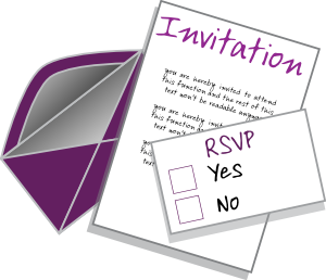 Invitation Clip Art