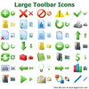 Large Toolbar Icons Image