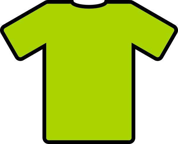 Download Green T Shirt Clip Art at Clker.com - vector clip art online, royalty free & public domain